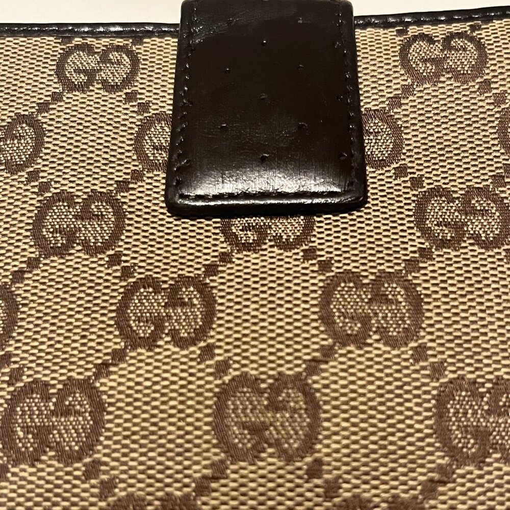 Authentic Vintage Gucci Ophidia GG Canvas Wallet + Box - Picture 4 of 15